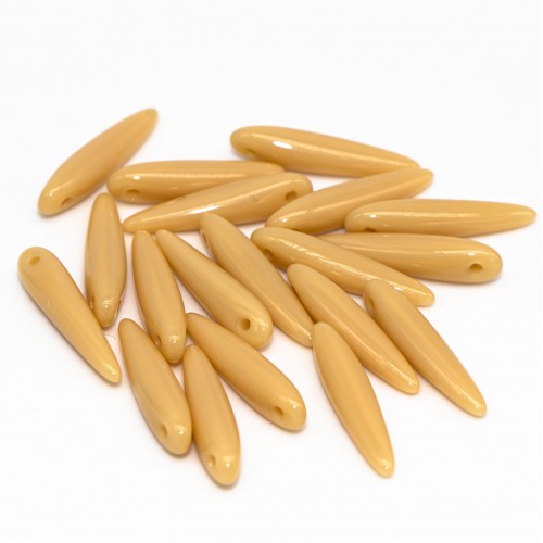 Бусины THORN натуральный топленое молоко 5/16 мм